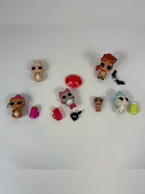 LOL Surprise Pets Lot Cotton Tail QT Pony Dancer Angel Wings Coco Pup Royal Kit